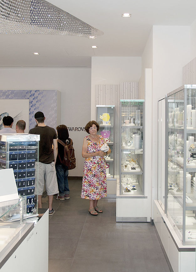 Bild Event Ladeneröffnung Swarovski in Luzern